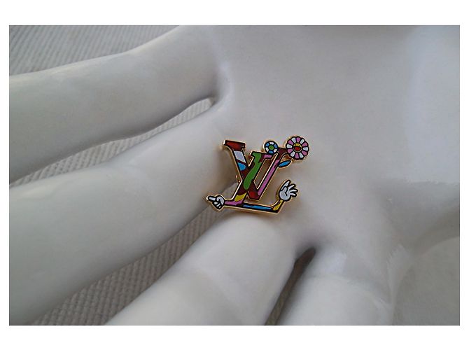 Louis Vuitton LV & MURAKAMI BROSCHE Mehrfarben - Ansicht 3