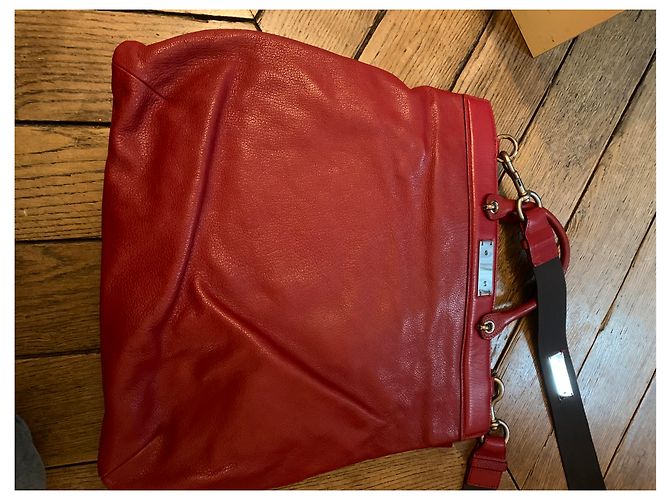 Borsa Marc Jacobs in pelle rossa e paillettes Rosso - vista 2