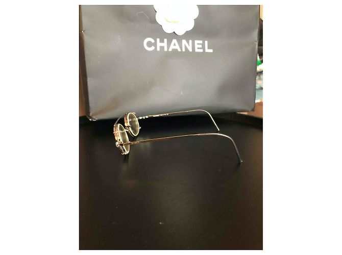 Chanel Sonnenbrille Silber - Ansicht 2