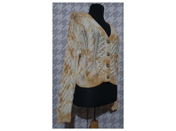 Juicy Couture Bird Cardigan Beige Baumwolle - Ansicht 2