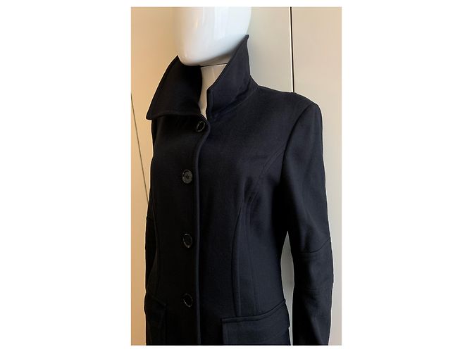 Abrigo de lana azul marino Pennyblack - vista 11