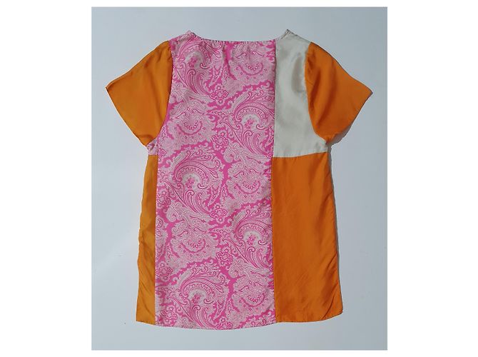 Camicetta By Malene Birger Elvura in seta manica corta Multicolore - vista 3