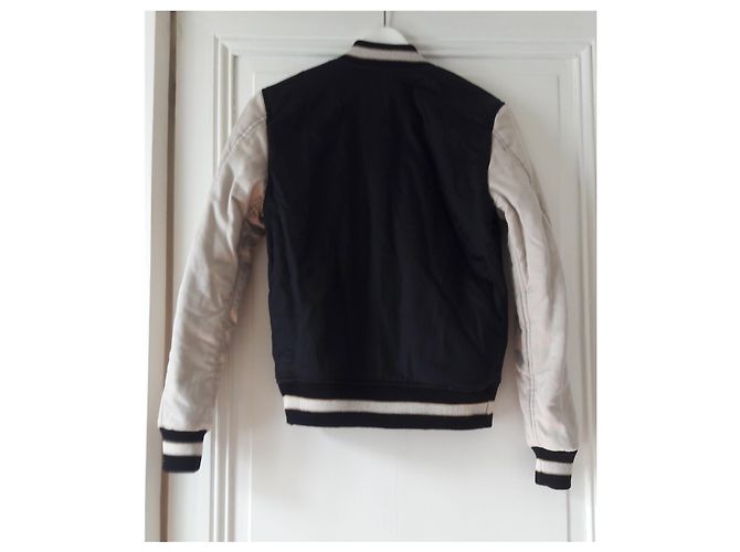 Isabel Marant Cazadora Bomber Teddy Reversible Caramelo Algodón - vista 4