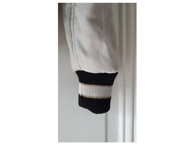 Isabel Marant Cazadora Bomber Teddy Reversible Caramelo Algodón - vista 5