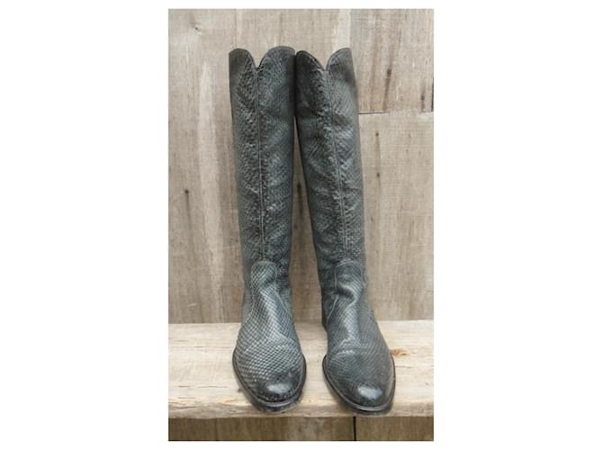 Sartore python boots p 37 Grey - view 3