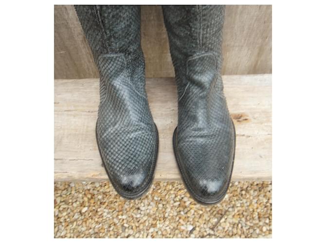 Sartore python boots p 37 Grey - view 4