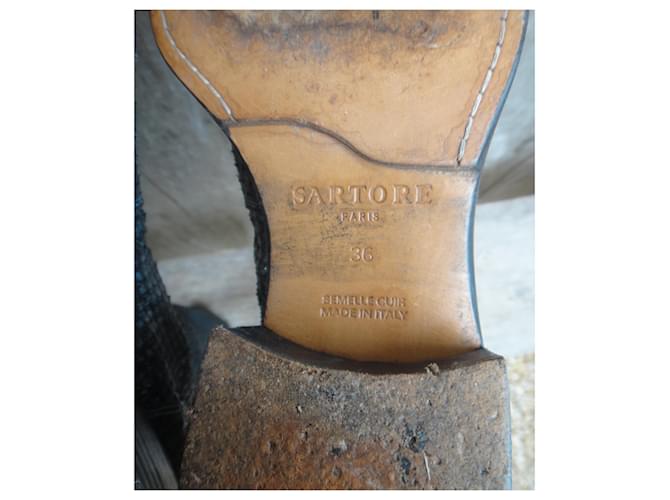 Sartore python boots p 37 Grey - view 7