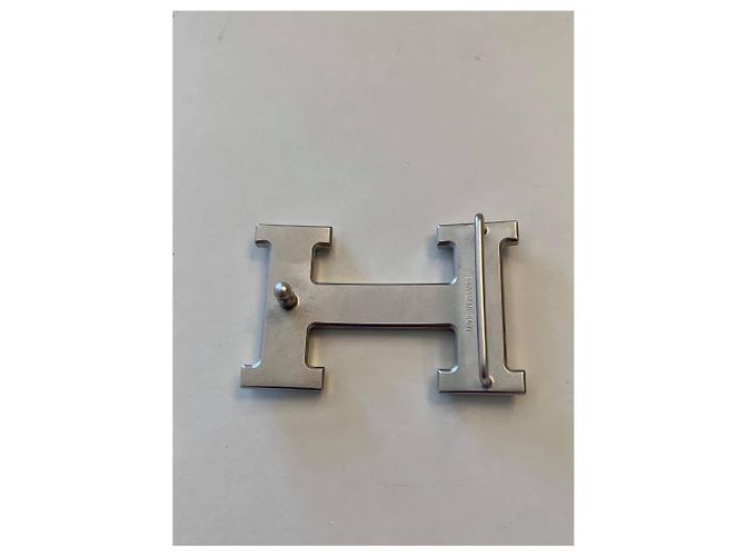 Hermès Hermes  H Belt in new condition Silvery - view 2
