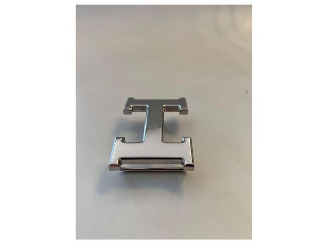 Hermès Hermes  H Belt in new condition Silvery - view 4