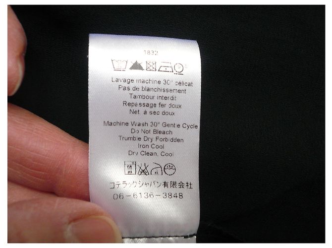 Autre Marque COTELAC Schwarzes Midikleid zerknittert T-Typ1 Neuve - Ansicht 7