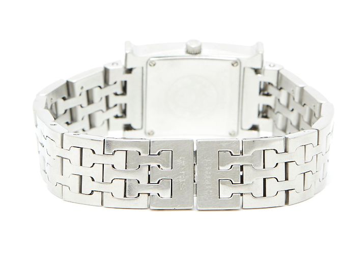 Hermès ORA H MM FULL ACCIAIO Argento - vista 3