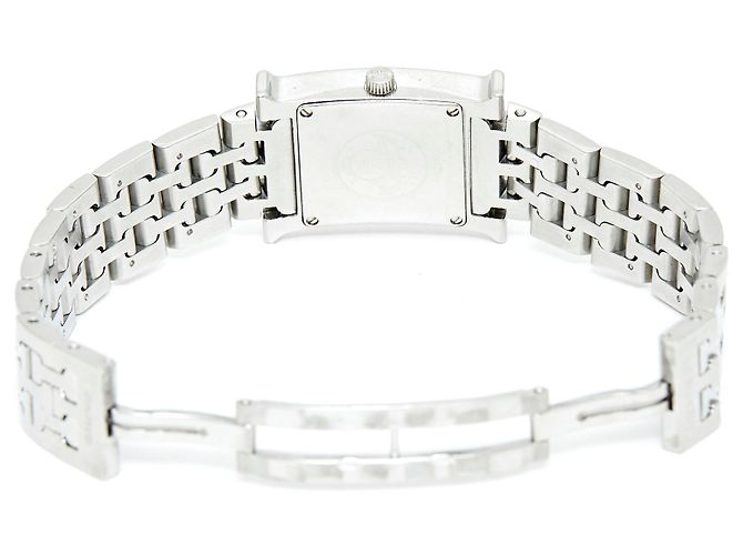 Hermès ORA H MM FULL ACCIAIO Argento - vista 4