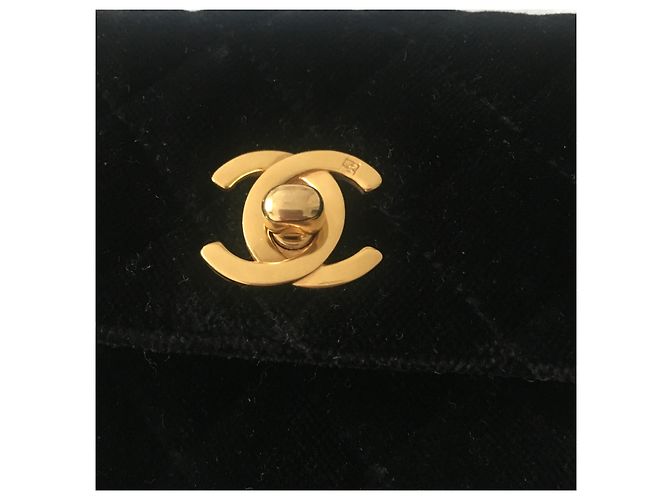 Borsa Chanel nano 2.55 Nero - vista 7