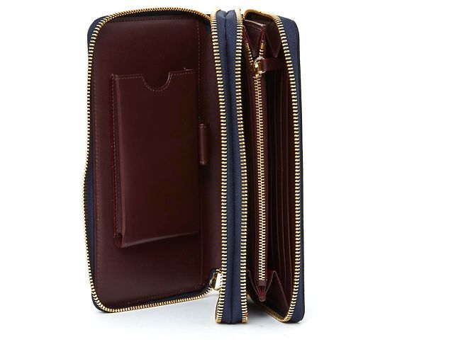Smythson ORGANIZER GIORNO BLU SCURO NUOVO - vista 5