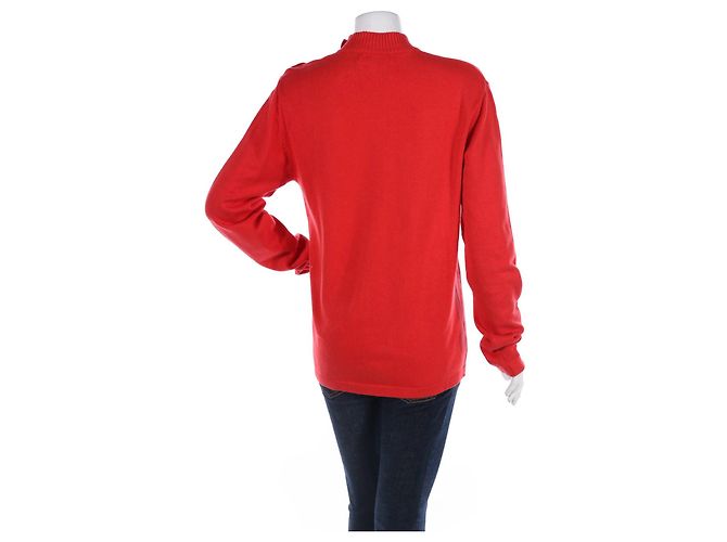 Majestic Filatures Kaschmir Pullover Rot L - Ansicht 2
