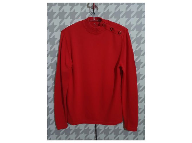 Majestic Filatures Kaschmir Pullover Rot L - Ansicht 3