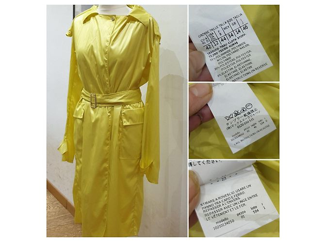Chubasquero amarillo sportmax - vista 5