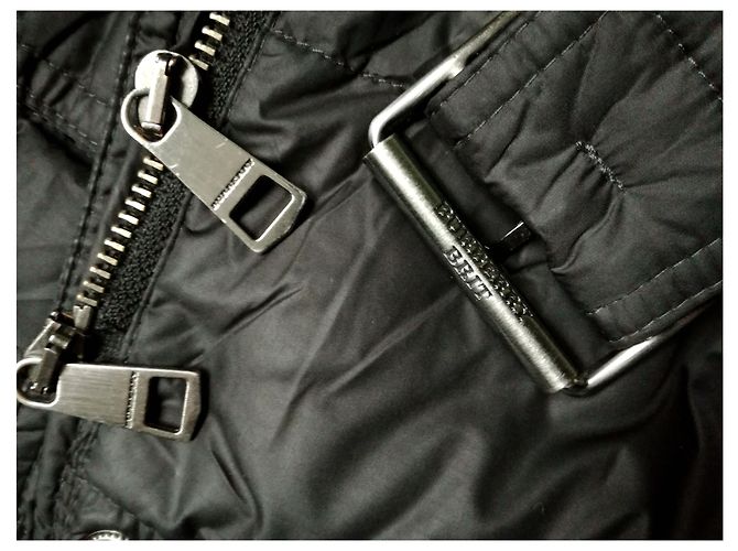 Burberry Brit Mittellanger 'Winterleigh' Black Belted Hooded Quilted Down & Feathers Puffer Coat - Ansicht 10