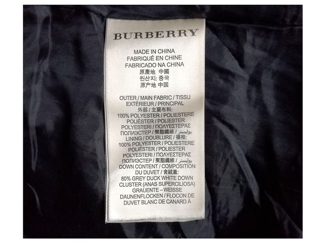 Burberry Brit Mittellanger 'Winterleigh' Black Belted Hooded Quilted Down & Feathers Puffer Coat - Ansicht 12