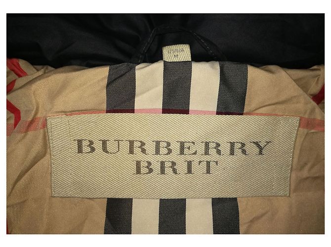 Burberry Brit Mittellanger 'Winterleigh' Black Belted Hooded Quilted Down & Feathers Puffer Coat - Ansicht 7