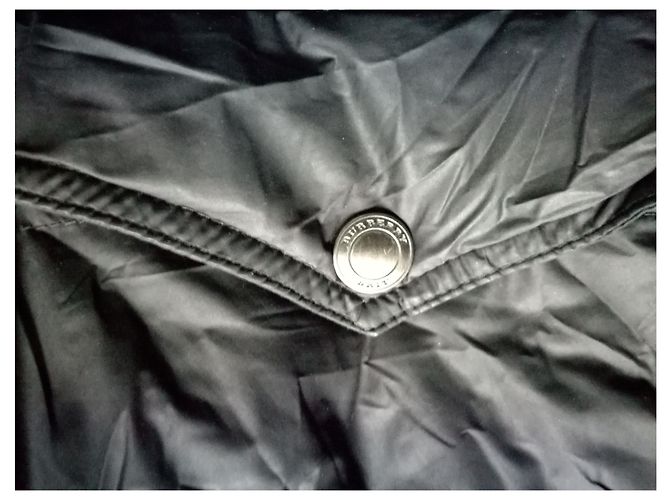Burberry Brit Mittellanger 'Winterleigh' Black Belted Hooded Quilted Down & Feathers Puffer Coat - Ansicht 9