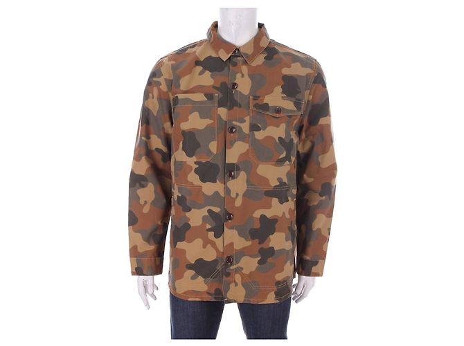 Barbour Sobrecamicia pesante Heritage Camo in cotone Multicolore - vista 2