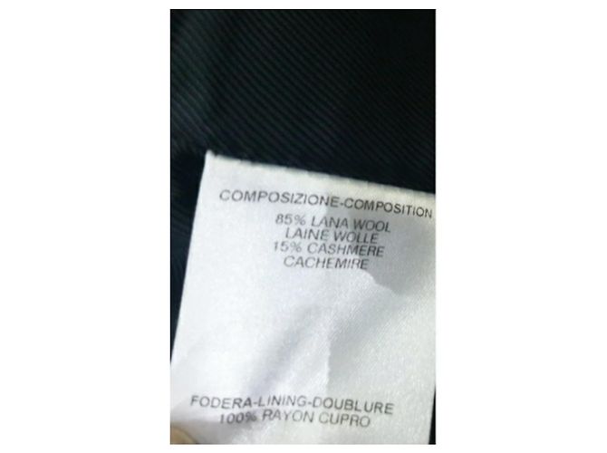 Chaqueta de abrigo negra Gucci Negro - vista 5