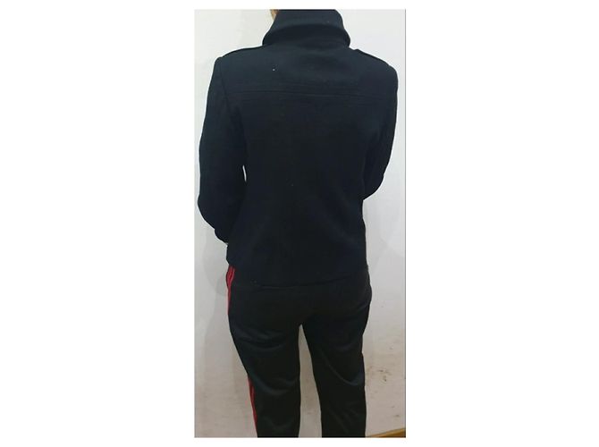 Chaqueta de abrigo negra Gucci Negro - vista 6