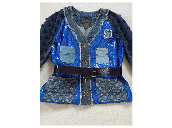 Louis Vuitton Jacken Blau Mehrfarben - Ansicht 10