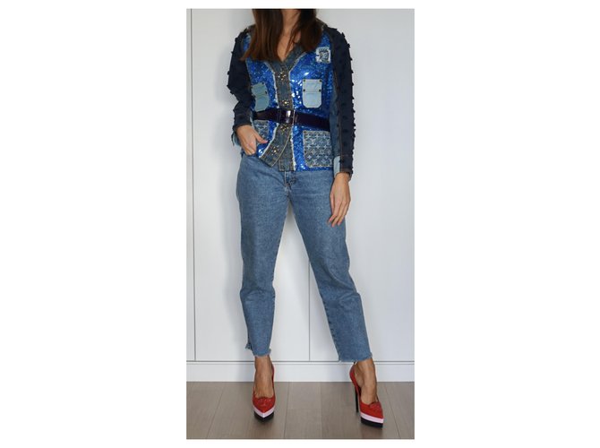 Louis Vuitton Jacken Blau Mehrfarben - Ansicht 7