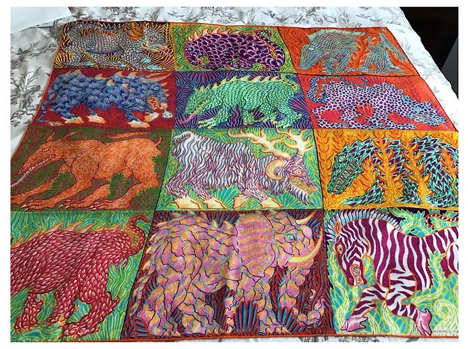 Hermès cofanetto "sweet dream" disegnato dall'autore Multicolore - vista 2