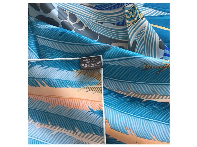 Hermès "jagard quetzal di Alice Shirley Blu - vista 3