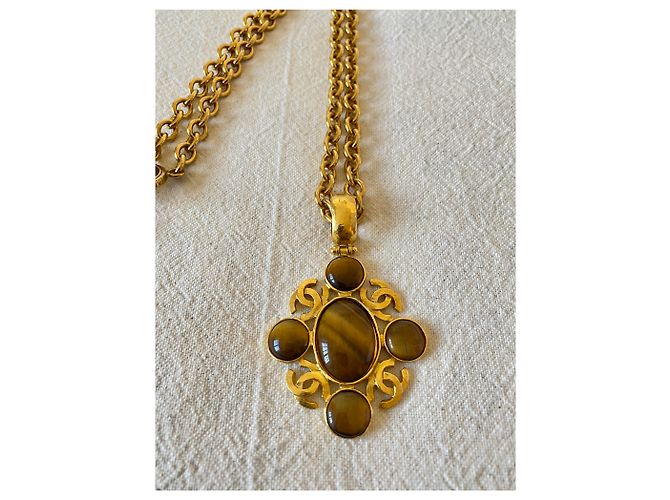 Chanel Collares largos Dorado - vista 7