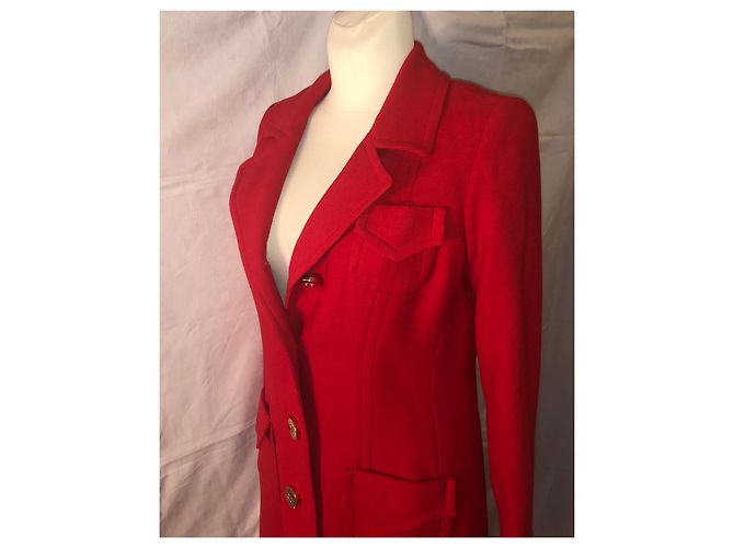 Cappotto NEW MILLY rosso VINTAGE / NP 1689 € - vista 8