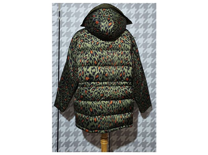 Sandro Steppjacke Leopardenmuster Mehrfarben Leopardenprint - Ansicht 10