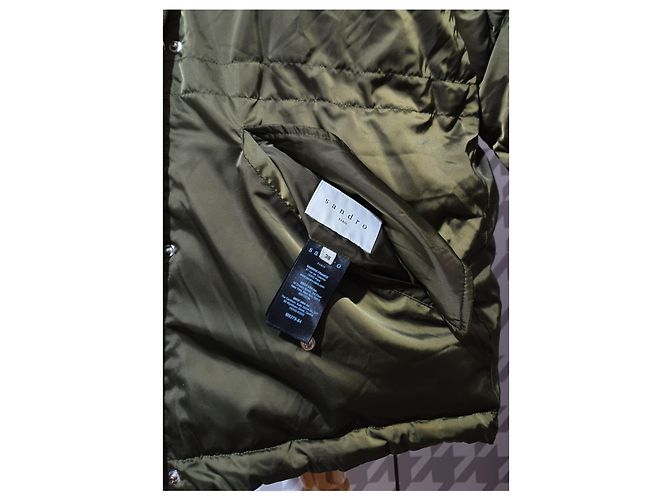 Sandro Steppjacke Leopardenmuster Mehrfarben Leopardenprint - Ansicht 13