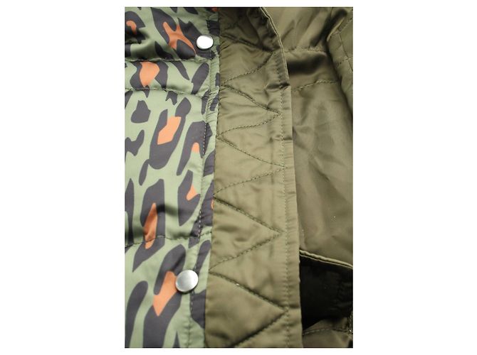 Sandro Steppjacke Leopardenmuster Mehrfarben Leopardenprint - Ansicht 5