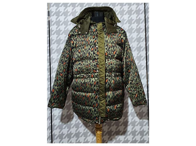 Sandro Steppjacke Leopardenmuster Mehrfarben Leopardenprint - Ansicht 8