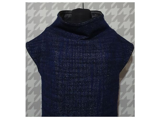 Abito in lana blu e nero Marc by Marc Jacobs - vista 2