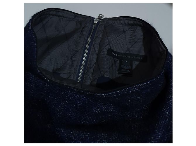 Abito in lana blu e nero Marc by Marc Jacobs - vista 5