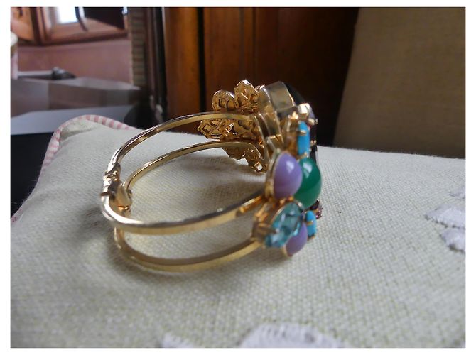 Bracciale Anton Heunis Turchese Pietre Multicolori - vista 4