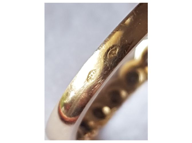 Autre Marque Anello d'oro 18carati e diamanti Giallo - vista 11