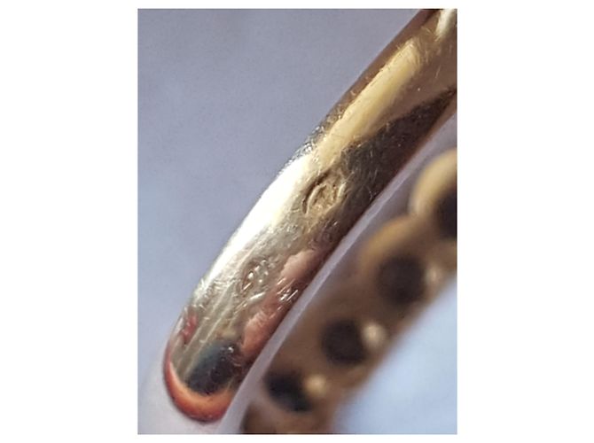 Autre Marque Anello d'oro 18carati e diamanti Giallo - vista 12