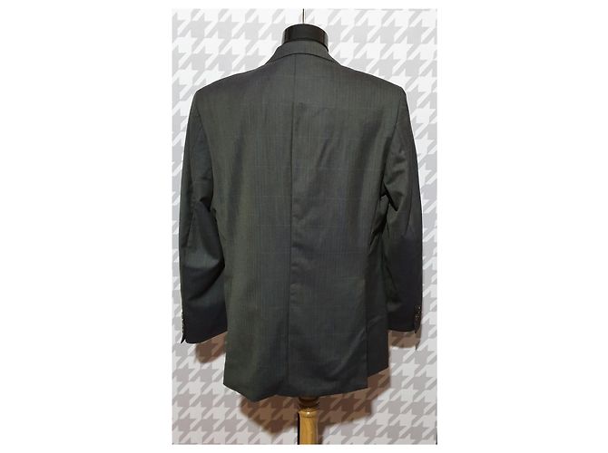 Blazer Burberry Tartan in Lana e Seta Multicolore - vista 3