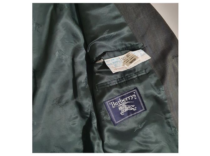 Blazer Burberry Tartan in Lana e Seta Multicolore - vista 4