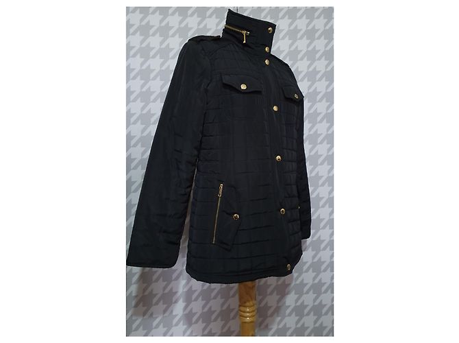 Michael Kors Black Jacket Polyester Size M - view 2