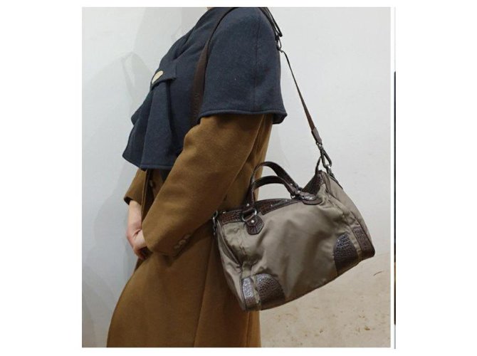 Max Mara borsa tracolla bauletto Marrone - vista 10