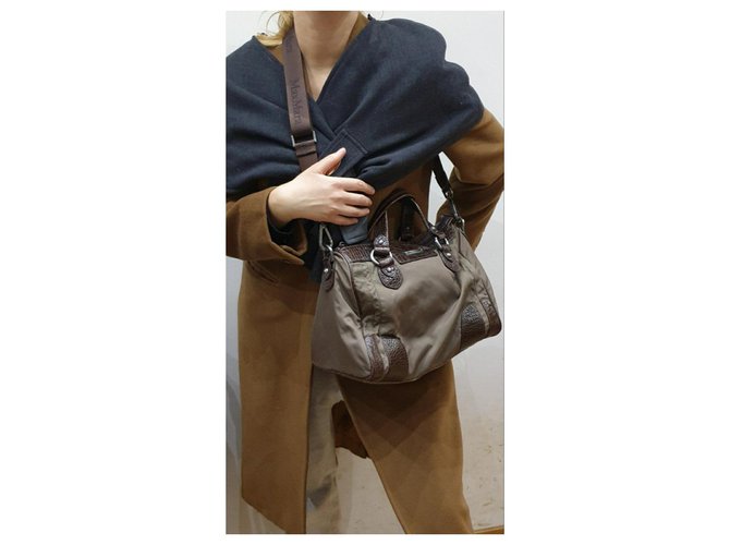 Max Mara borsa tracolla bauletto Marrone - vista 12