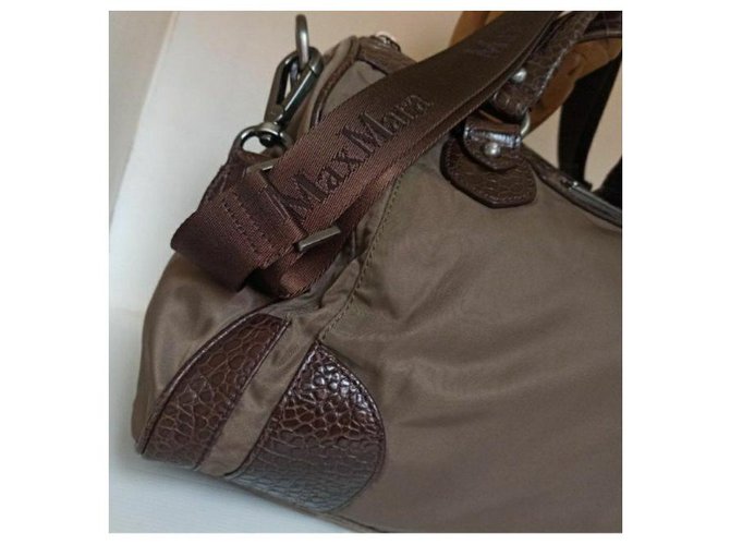 Max Mara borsa tracolla bauletto Marrone - vista 3