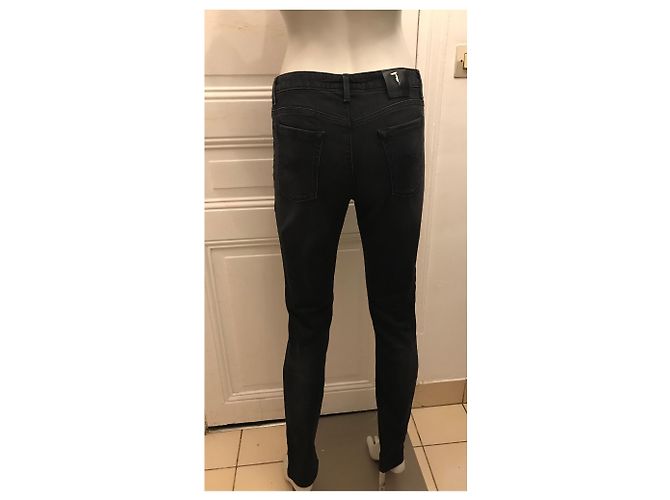 Jeans slim negros Trussardi Jeans de denim - vista 2
